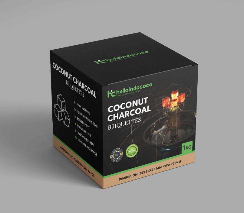 Best coconut charcoal briquettes from Indonesia